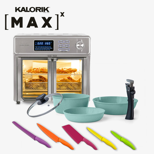 Paquete Max Kalorik + Jade Smart + Cuchillos