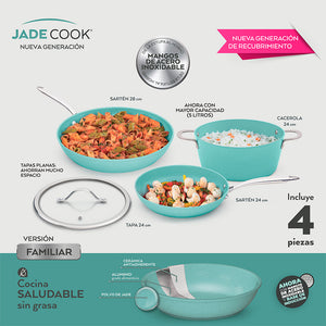 Jade Cook Nueva Generación + Cuchillos + Grill