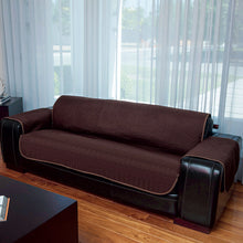 Cargar imagen en vista previa, Cubre sala intima beige / chocolate - cvshopping-mx