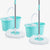 Pack de 2 trapeadores spin mop Global