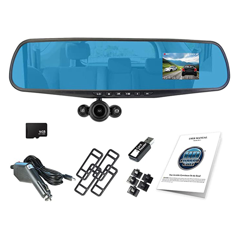 2 Cámaras para auto HD Mirror Cam. - CV Directo
