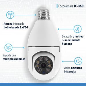 Paquete Fococámara IC - 360 + Lentes Lynses