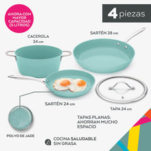 Cargar imagen en vista previa, Paquete de 2 Baterías de cocina Jade Cook Nueva Generación - CV Directo