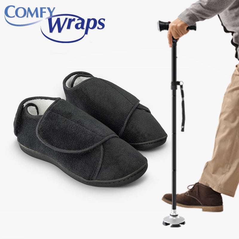 Pantuflas Comfy Wraps + Bastón Inteligente - D