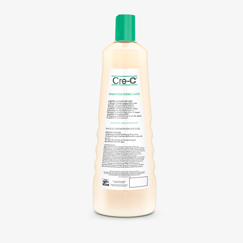 Shampoo Cre-C hidratante con aguacate 1 lt - CV Directo