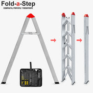 Paquete de Fold-a-Step 5 escalones + Set de herramientas - D - CV Directo