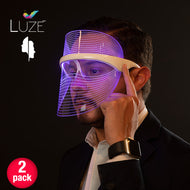 Paquete 2 Máscaras led Luzé + Kit de cremas faciales - CV Directo